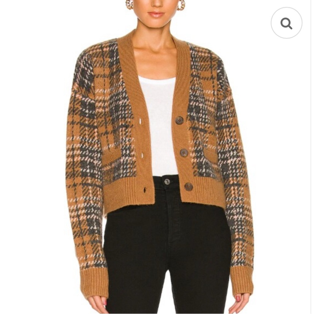 RE/DONE Women's 90s Crop Cardigan